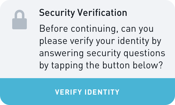 BFF Security Verification Widget