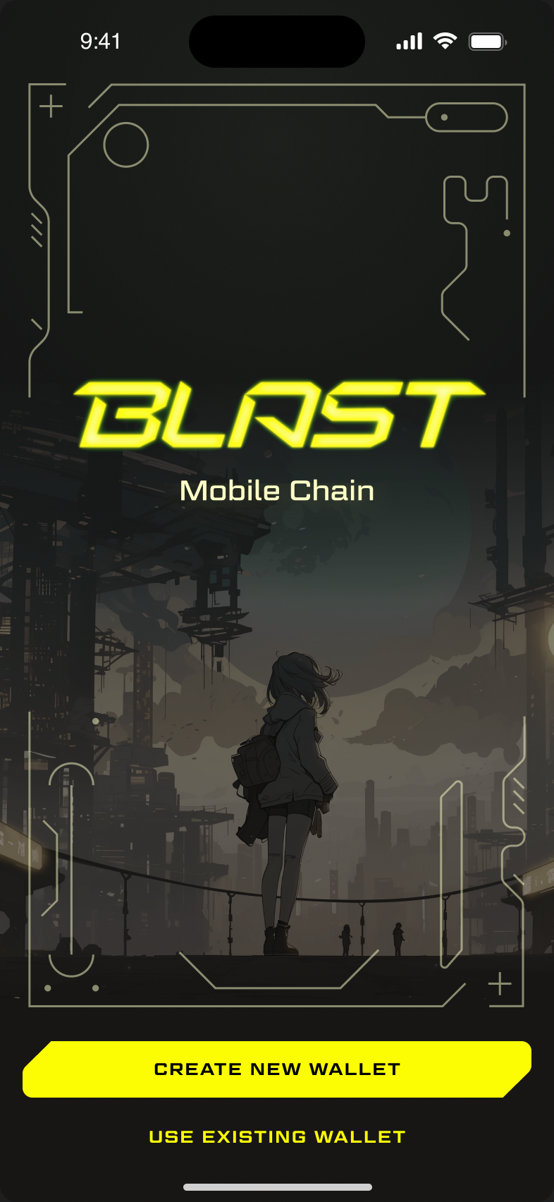 Blast mobile splash