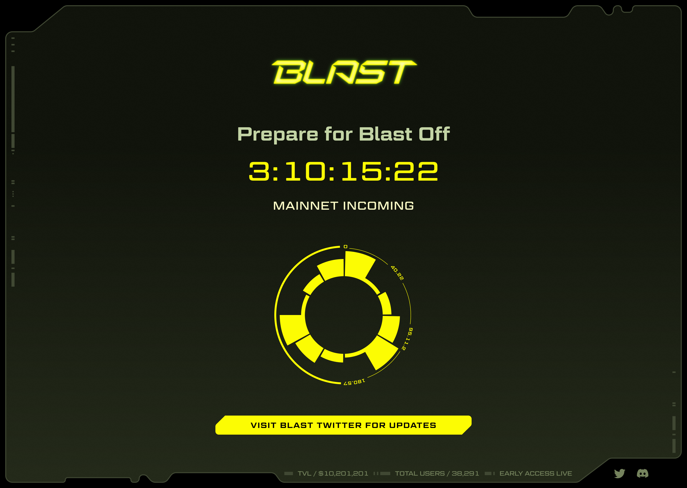 Blast Off launch countdown