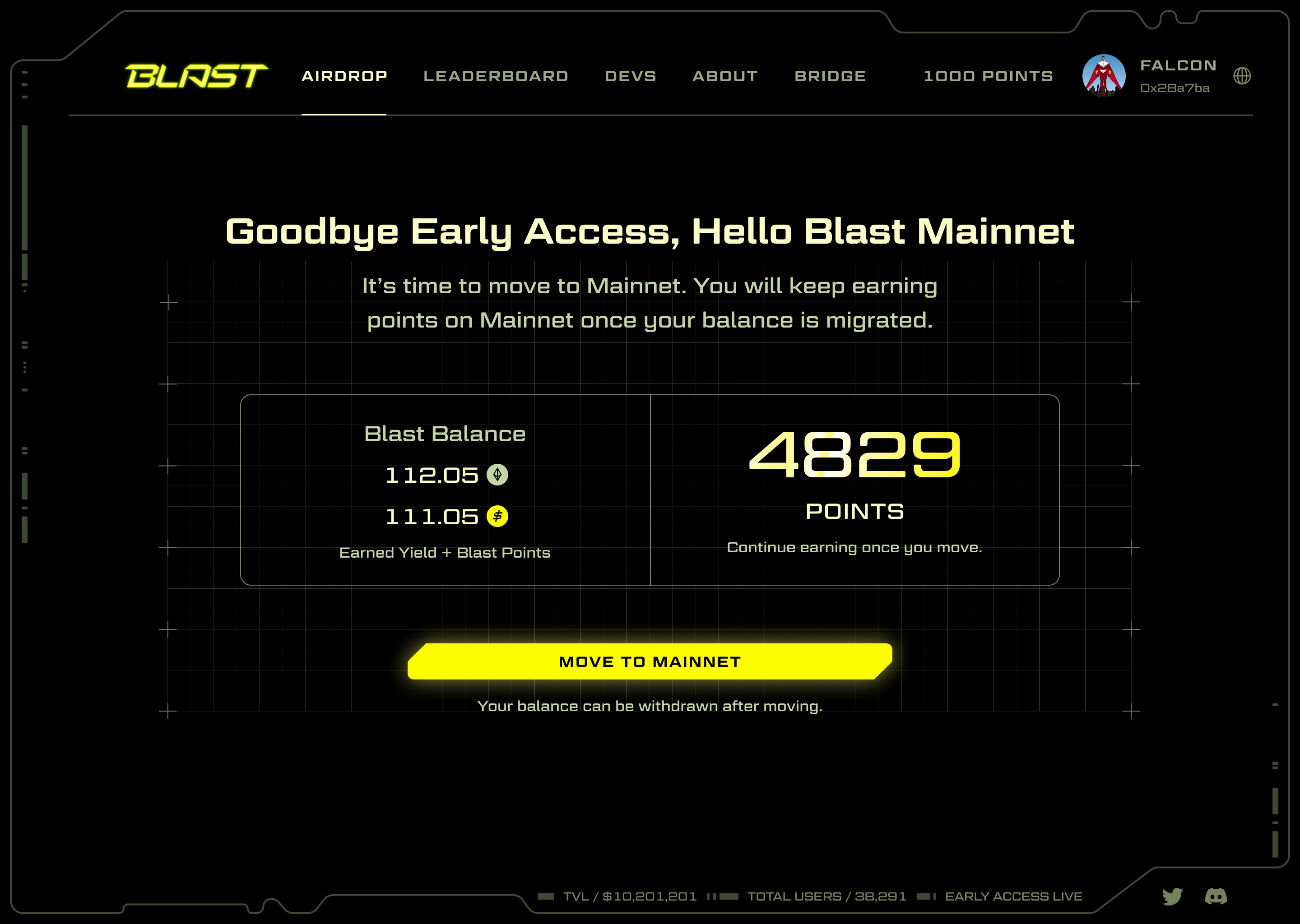 Blast goodbye early access, hello mainnet